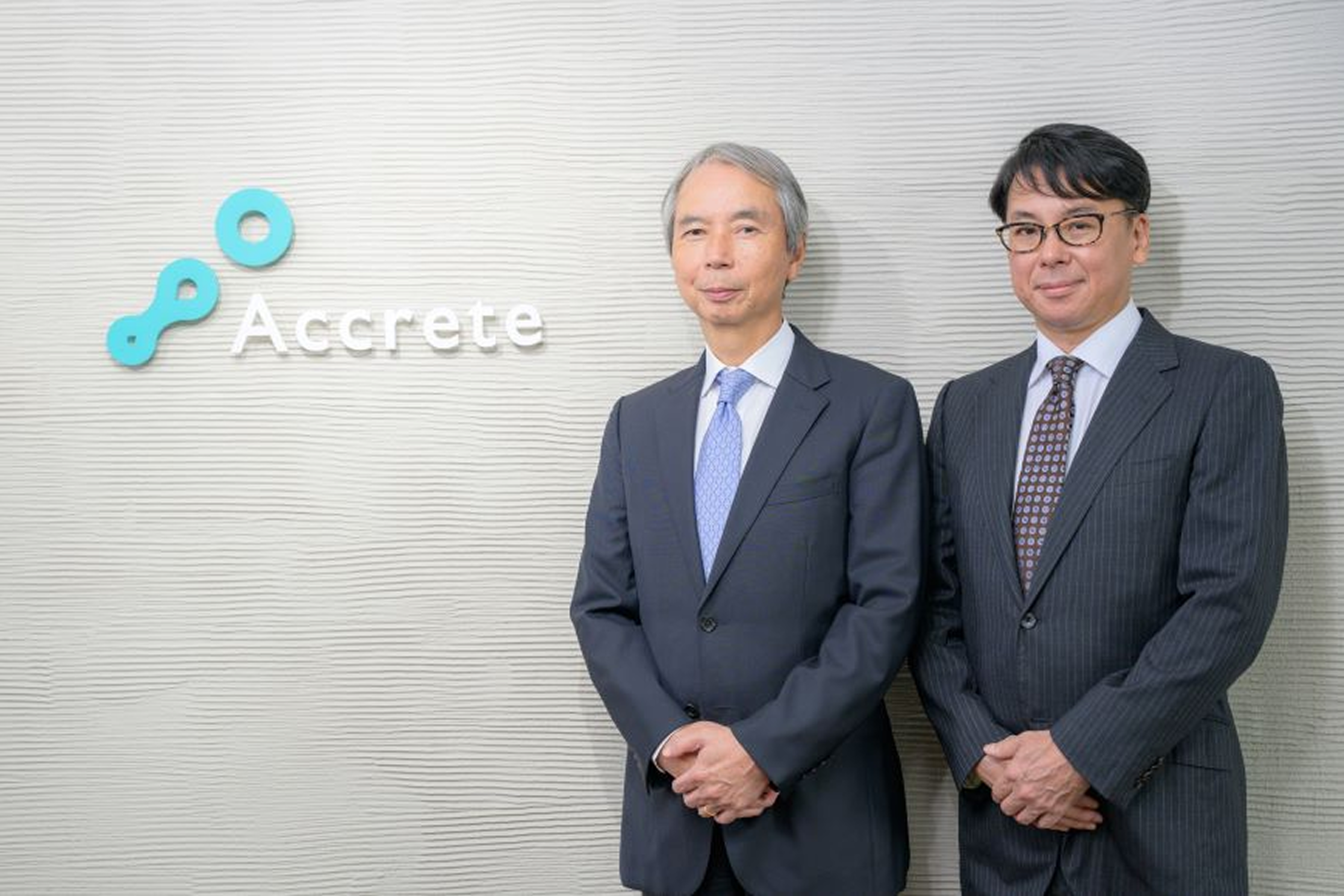 代表取締役社長 株本 幸二（左）と取締役副社長 田中 優成（右）